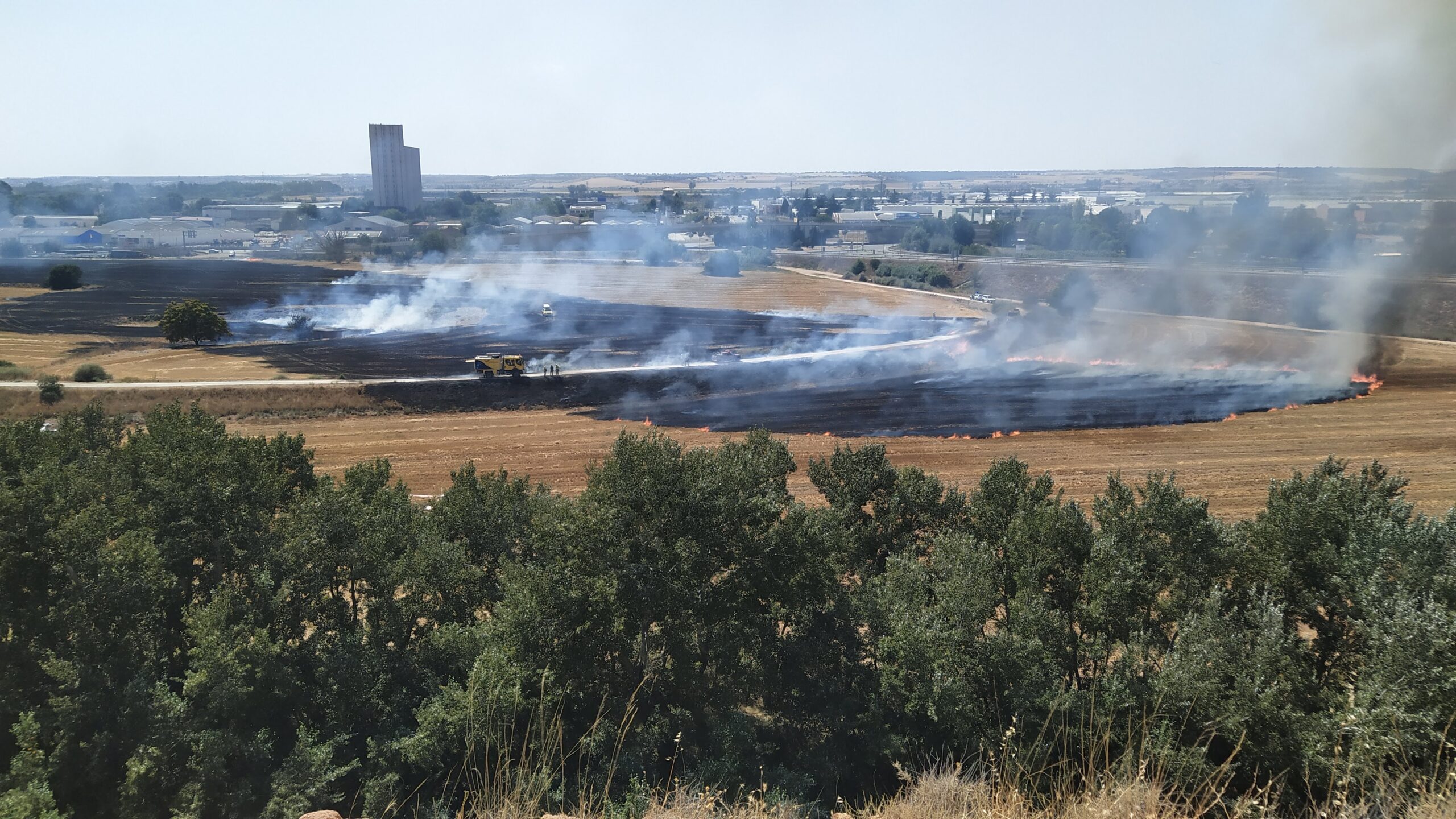 Localización del incendio ocurrido en Guadalajara el 27 de julio de 2020. (Foto: La Crónic@)