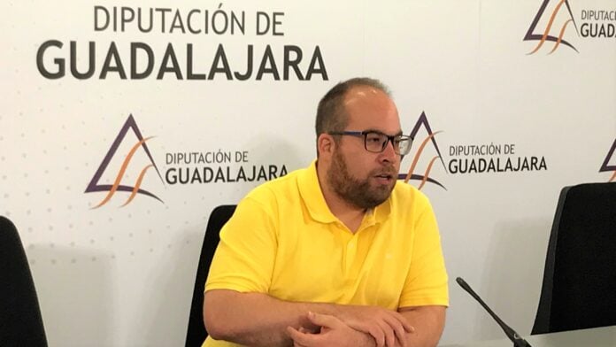 Rubén García, durante la rueda de prensa del 7 de julio de 2020.