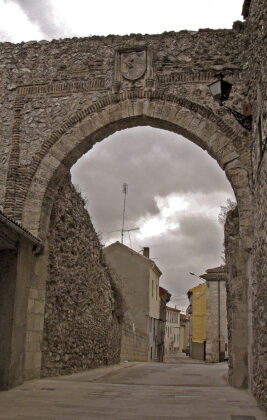Puerta de San Andrés, en Cuéllar.