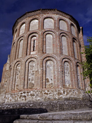 Ábside de Santiago, en Cuéllar.
