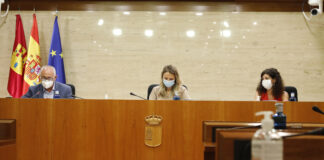 María Jesús Merino, alcalde de Sigüenza, es la presidenta de esta comisión de las Cortes de Castilla-La Mancha.