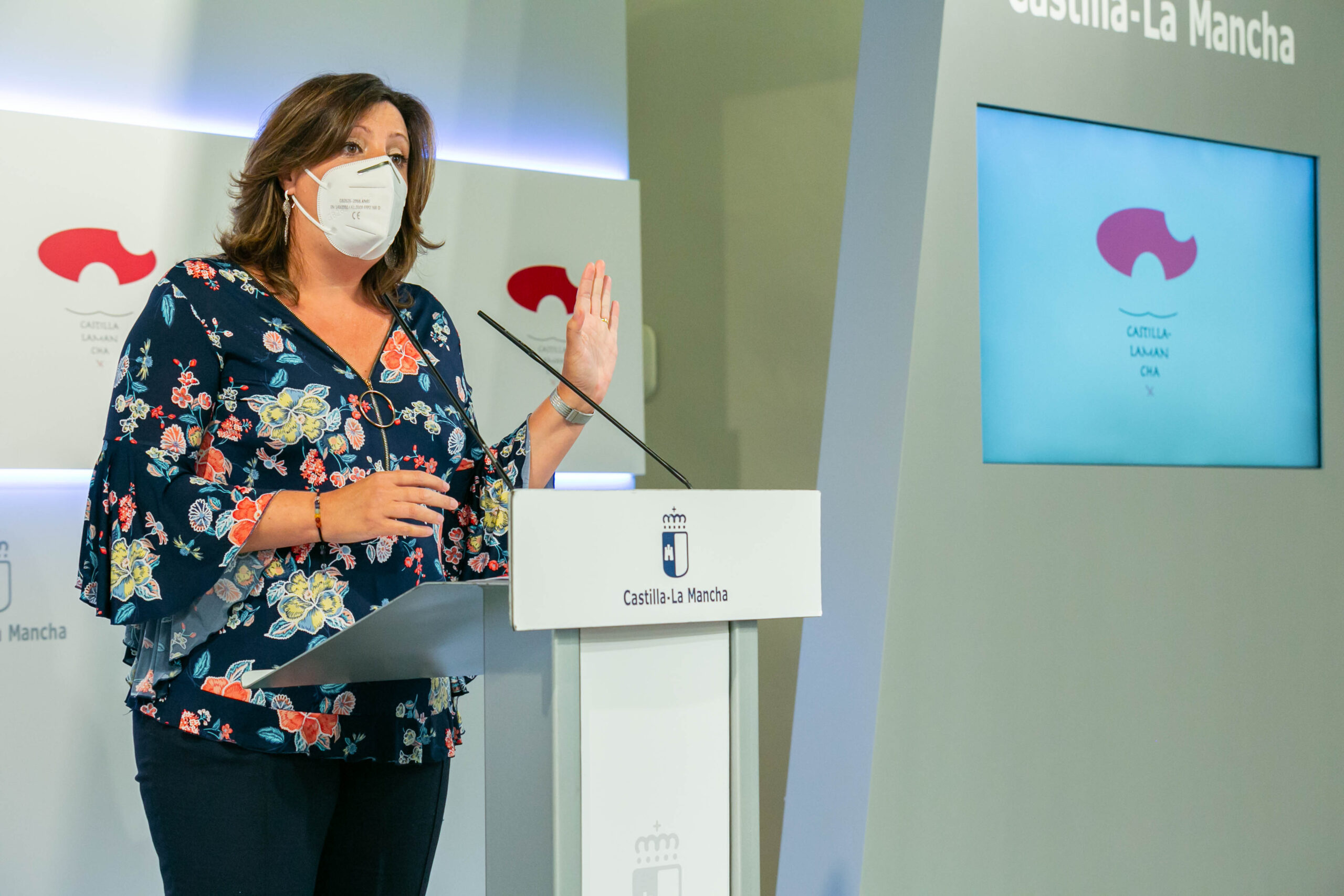 Patricia Franco, en la presentación de la Marca Castilla-La Mancha.