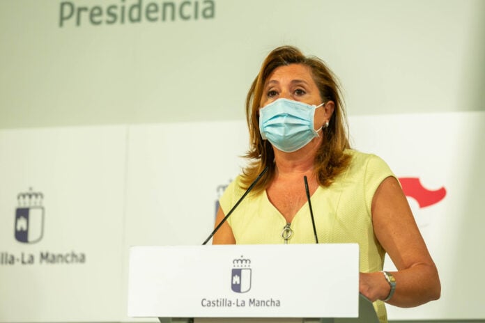 Rosa Ana Rodríguez, consejera de Educación de Castilla-La Mancha.
