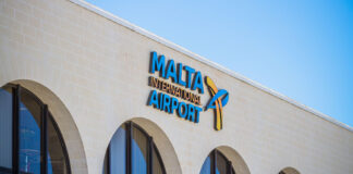 Aeropuerto internacional de Malta.