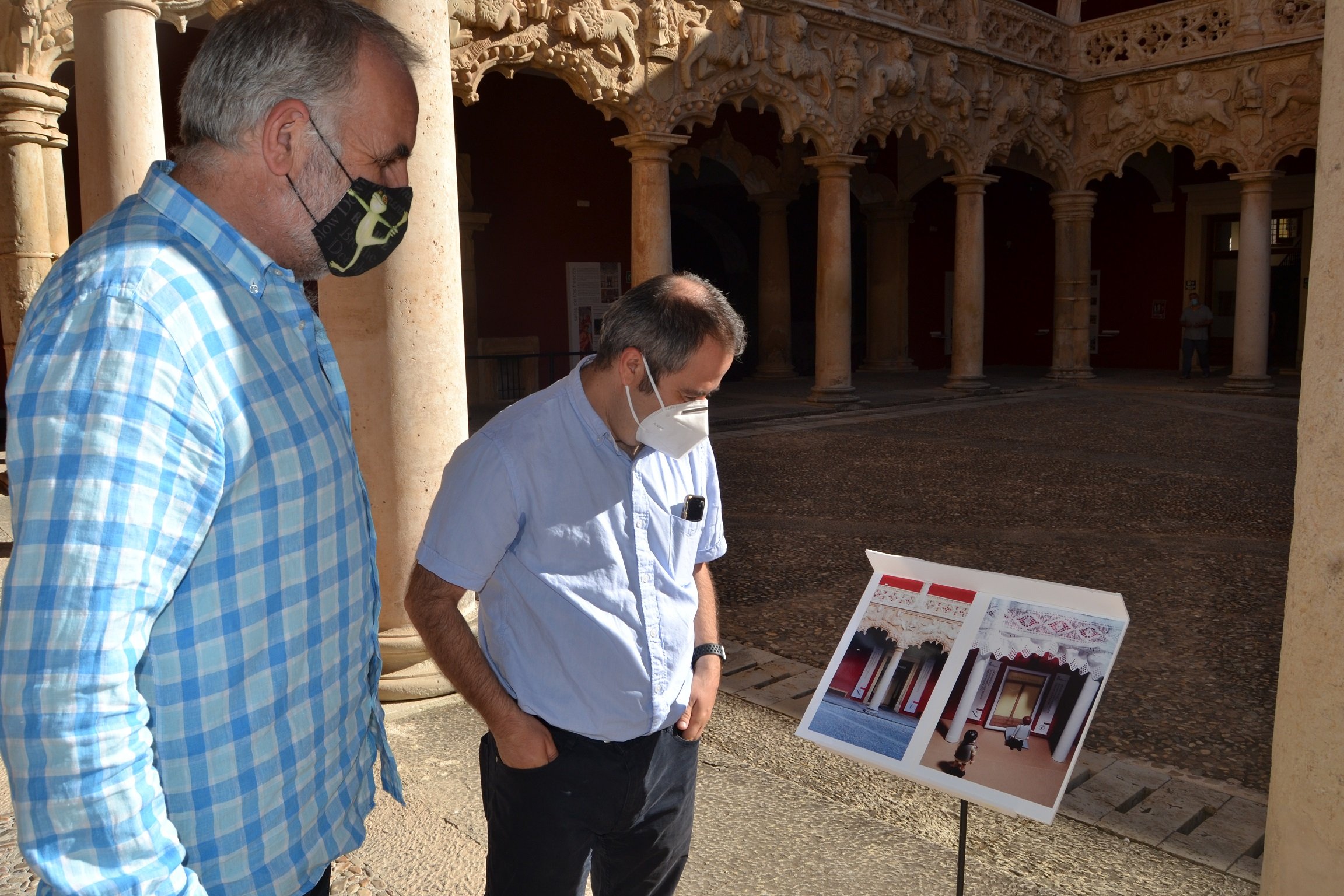 Artistas en cuarentena, una peculiar exposición en el Museo Provincial de Guadalajara.