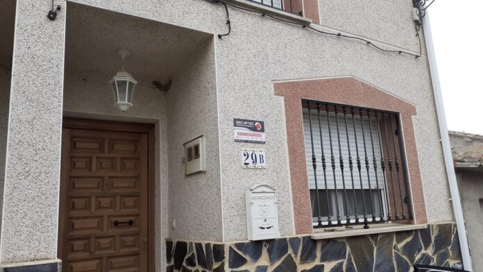Una de las viviendas puestas a la ventas por eurocaja Rural en la provincia de Guadalajara.