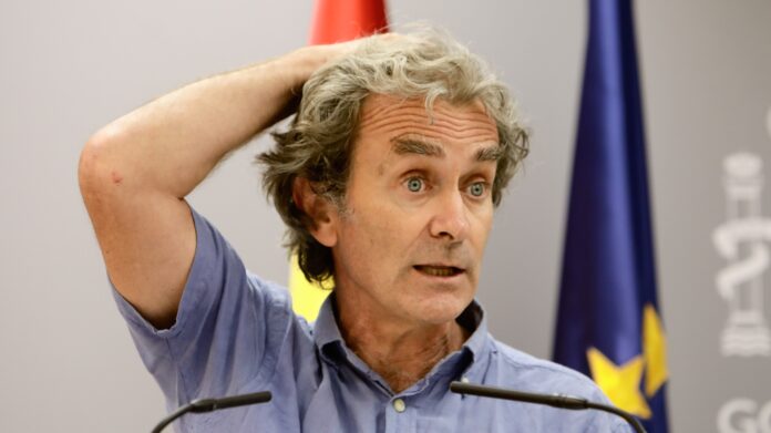 Fernando Simón, en la rueda de prensa del 17 de agosto de 2020.