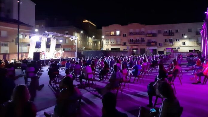 Uno de los espectáculos llevados a cabo en el Mercado de Abastos durante los Veranos Culturales 2020.
