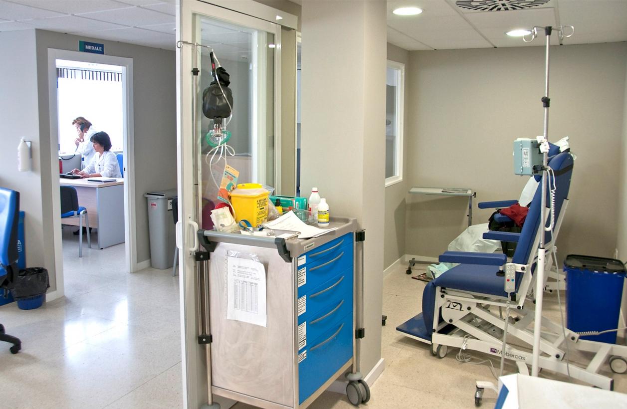 Servicio de alergología del Hospital de Guadalajara.