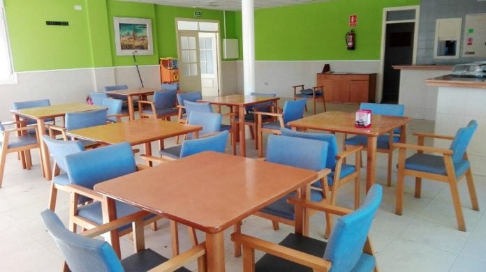 Cafetería del Centro de Día de Cabanillas del Campo.