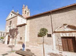 Convento de las carmelitas de San José, en la calle del Ingeniero Mariño de Guadalajara.