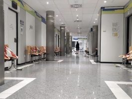 Centro de Salud Cervantes, en Guadalajara, en septiembre de 2020. (Foto: La Crónic@)