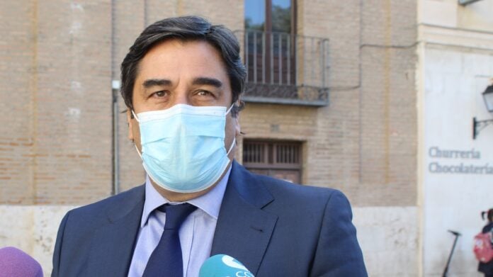 Echániz, durante sus declaraciones realizadas este jueves en Guadalajara.