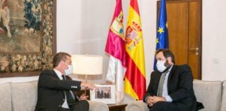 García-Page y Núñez se han reunido en el Palacio de Fuensalida.