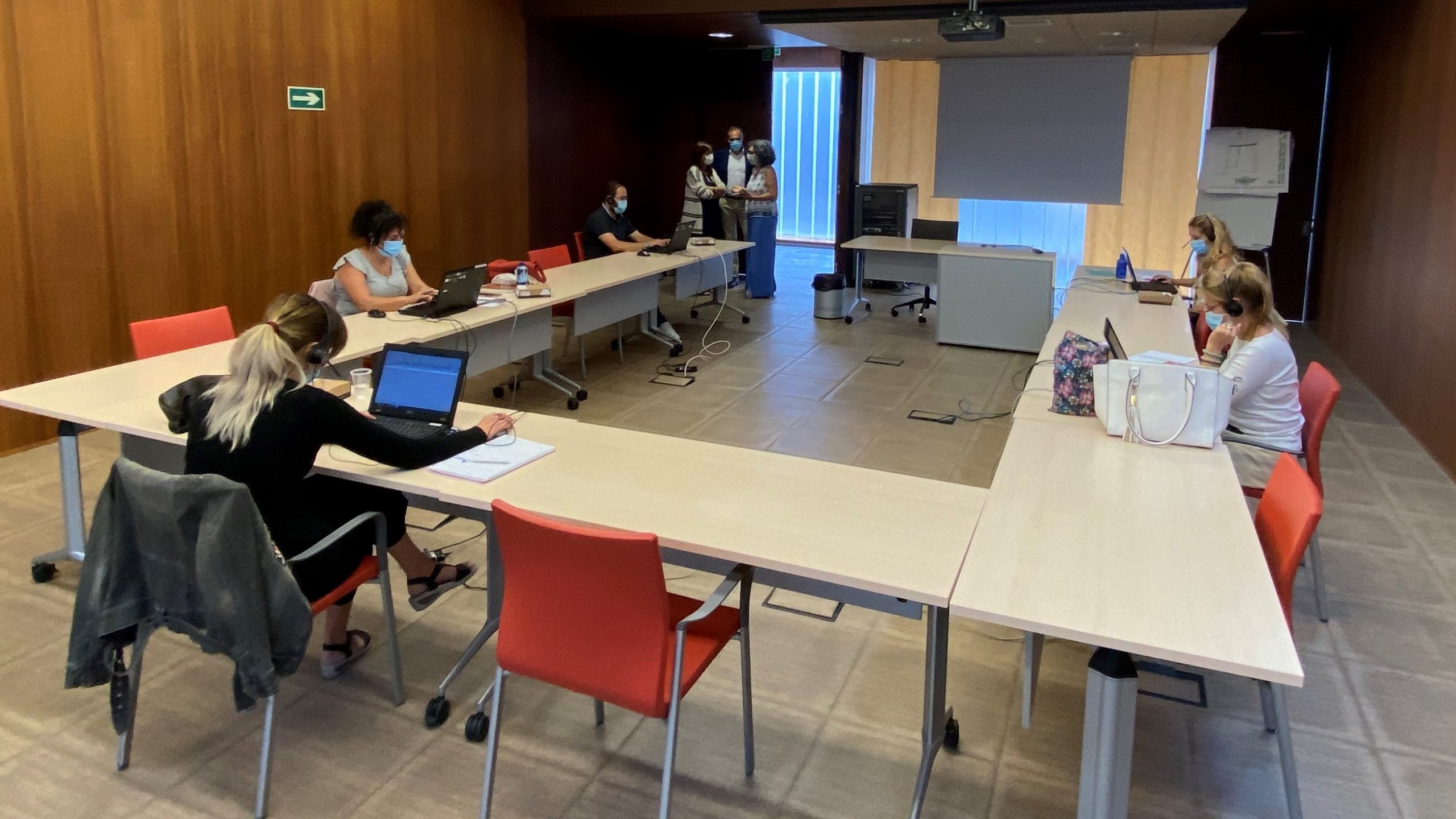 Call center en Toledo para las llamadas a los centros de salud.