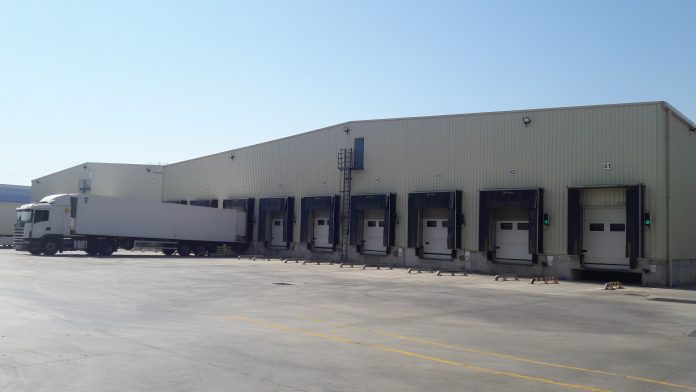 Muelles de carga de Lactalis en Marchamalo.