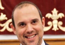 Pablo Bellido, presidente de las Cortes de Castilla-La Mancha.