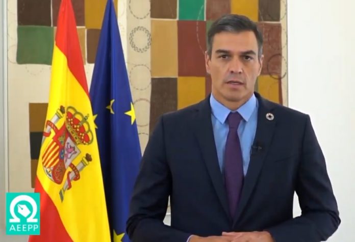 Pedro Sánchez ha abierto el congreso de la AEEPP de 2020.