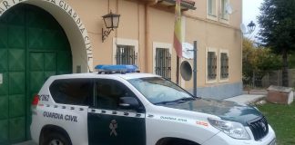 Casa cuartel de la Guardia Civil de Zaorejas. (Foto: Guardia Civil)