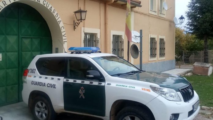 Casa cuartel de la Guardia Civil de Zaorejas. (Foto: Guardia Civil)