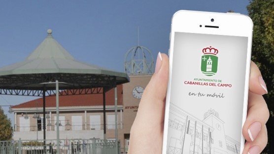 Portada de la nueva aplicación móvil del Ayuntamiento de Cabanillas.