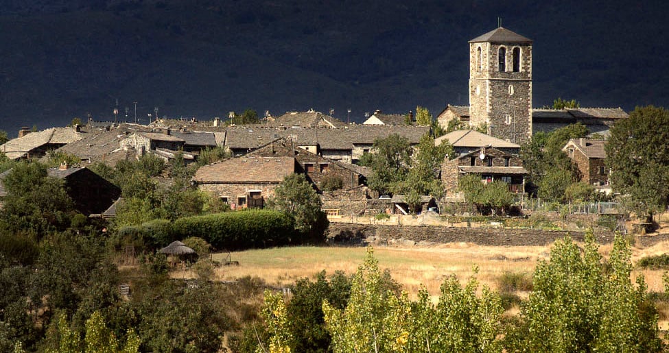 Vista general de Campillo de Ranas.