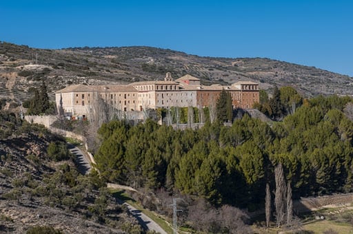 Vista general del convento del Carmen de Pastrana.