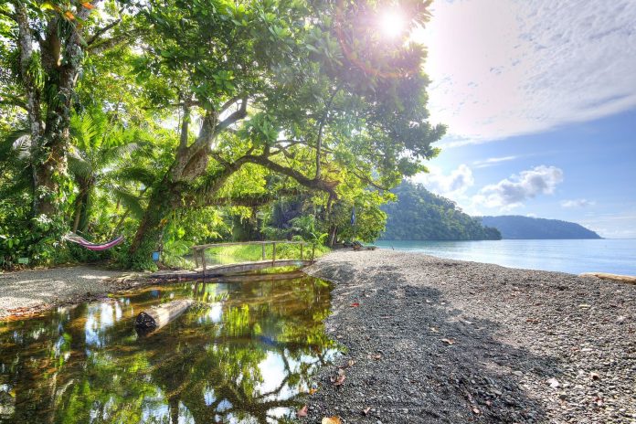 Playa en Costa Rica.