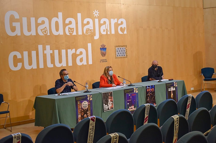 La programación del Teatro Buero Vallejo se ha presentado en la Sala Tragaluz este 8 de octubre de 2020.