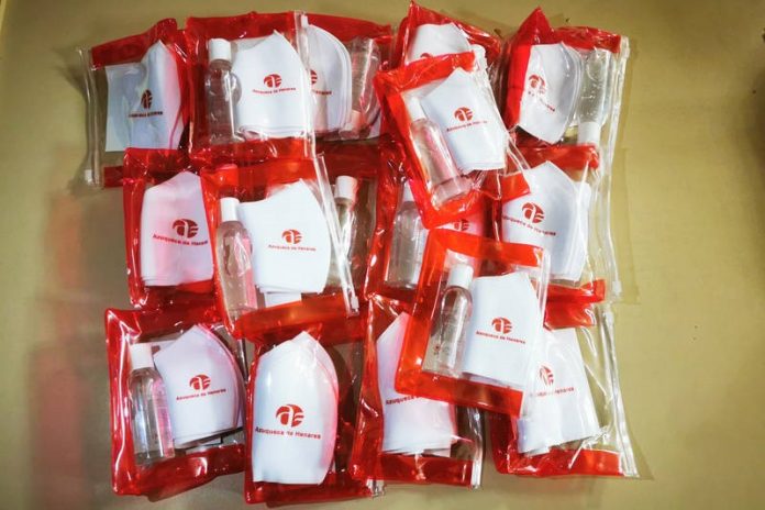 Mascarillas para los estudiantes de Azuqueca.