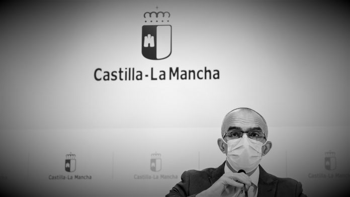 El director general de Salud Pública del Gobierno de Castilla-La Mancha, Juan Camacho, en su rueda de prensa del 23 de octubre de 2020.