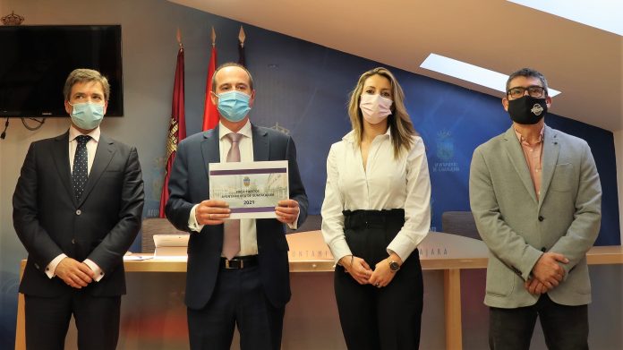 Presentación de los presupuestos del Ayuntamiento de Guadalajara para 2021.