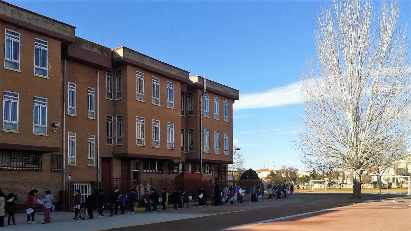 colegio Maestra Plácida, en Azuqueca de Henares.