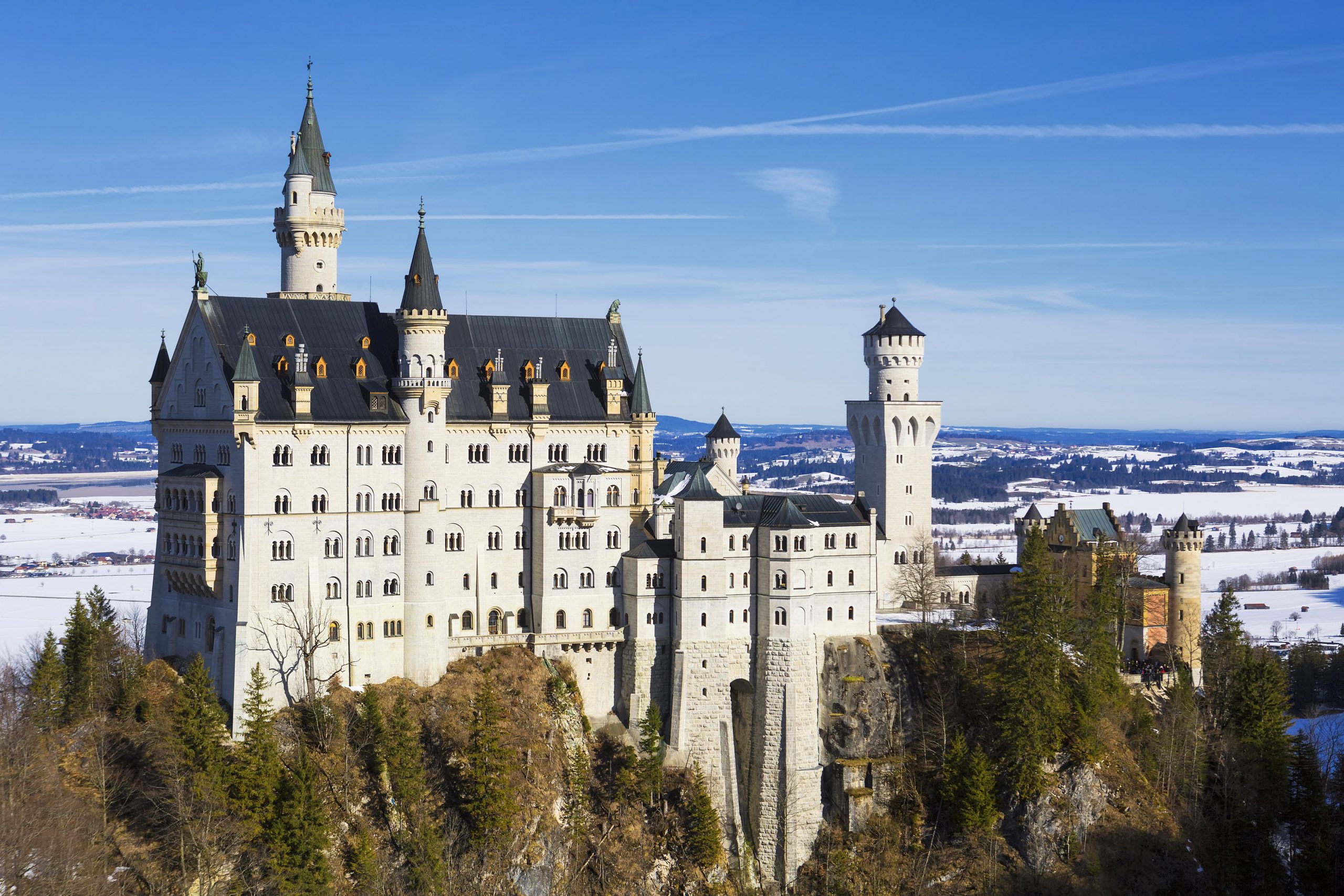 Castillo de Neuschwanstein.