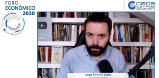 Juan Ramón Rallo, durante su conferencia.