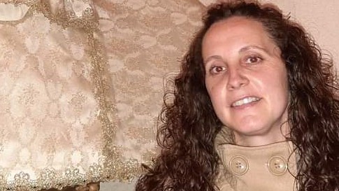 susana Huerta, primera presidenta de la cofradía de la Virgen de la Peña.