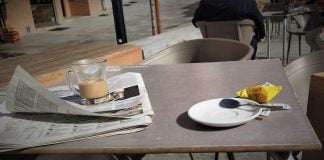 Un placer a prueba de COVID: las terrazas bajo el sol del otoño. (Foto: La Crónic@)