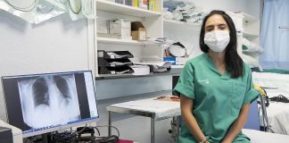 La doctora Desirée Graziani, del Servicio de Neumología del Hospital de Guadalajara.