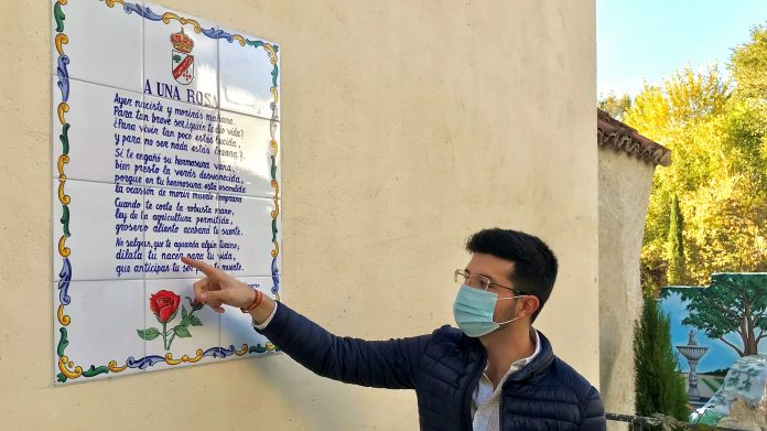 Soneto en una pared de Illana.