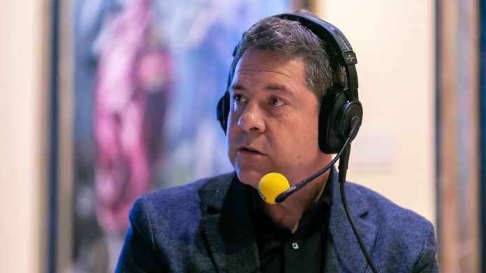 García-Page, durante la entrevista concedida a la Cadena Ser el 13 de noviembre de 2020.