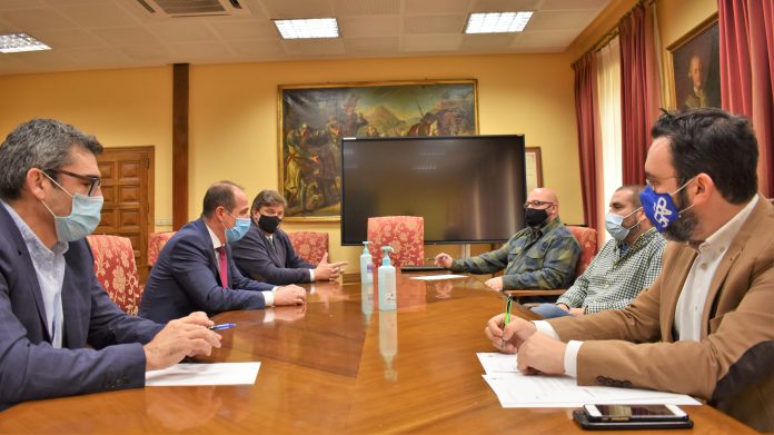 Reunión con HOCEGU en el Ayuntamiento de Guadalajara.