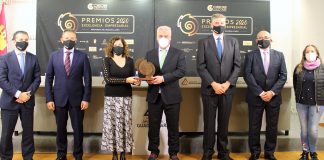 Premios a la Excelencia Empresarial 2020, concedidos por CEOE Guadalajara.