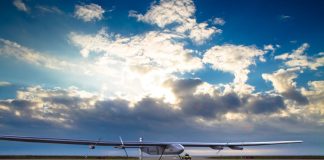 Unos drones que vuelan durante meses se fabricarán en Castilla-La Mancha El dron de Valdepeñas podría tener un aspecto similar al de la ilustración.