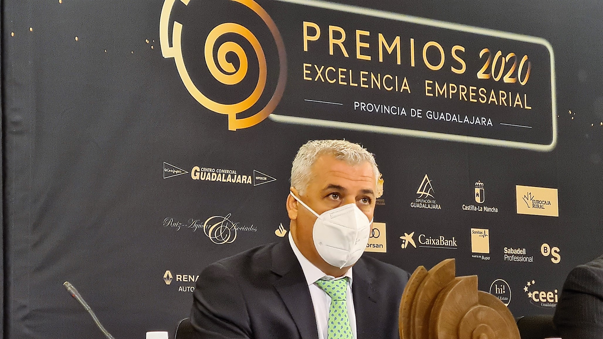 José Luis Vega, en los premios a la Excelencia Empresarial.