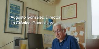 Una de las imágenes con las que se ilustra la campaña de Google News Initiative en España.
