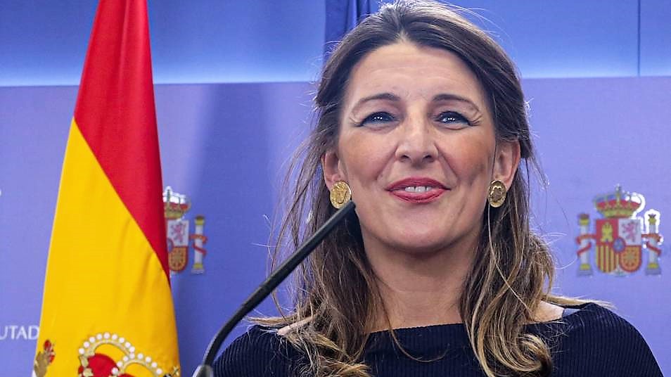 Yolanda Díaz, ministra de Trabajo y Economía Social.