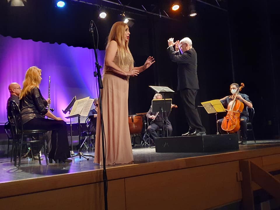 Concierto de Navidad en Cabanillas del Campo el 20 de diciembre de 2020.