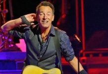 Bruce Springsteen, en concierto.