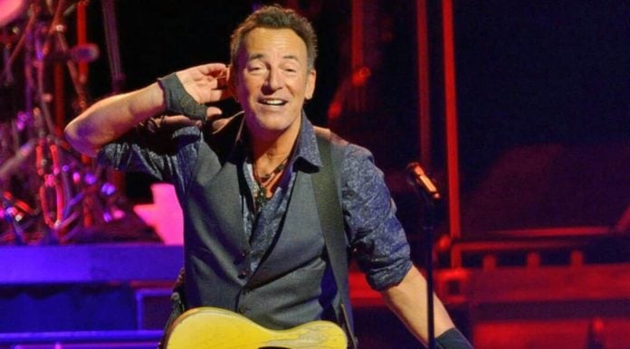 Bruce Springsteen, en concierto.