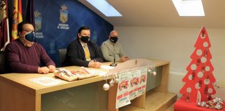 Presentación de la campaña navideña de apoyo al comercio por parte del Ayuntamiento de Guadalajara.